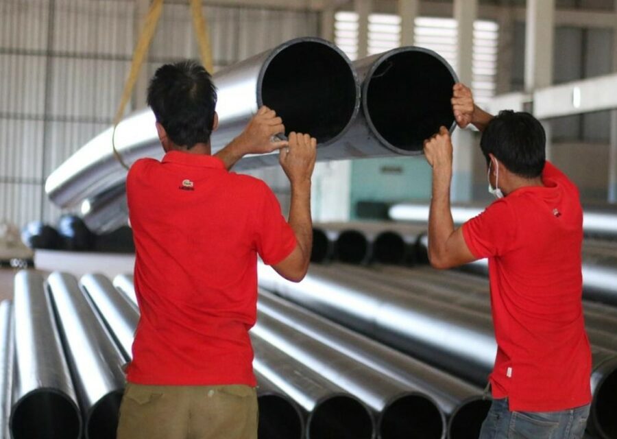 ໂຮງງານຫົງຄໍາທໍ່ພີອີພະແນກກວດຄຸນນະພາບ1